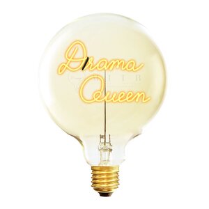 Elements Lighting MITB glödlampa LED 17 cm Drama Queen bärnsten