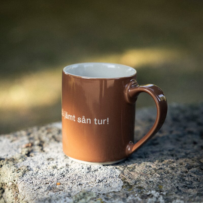 Design House Stockholm Astrid Lindgren Mugg ja, det är inte klokt, jag har då.. Brun
