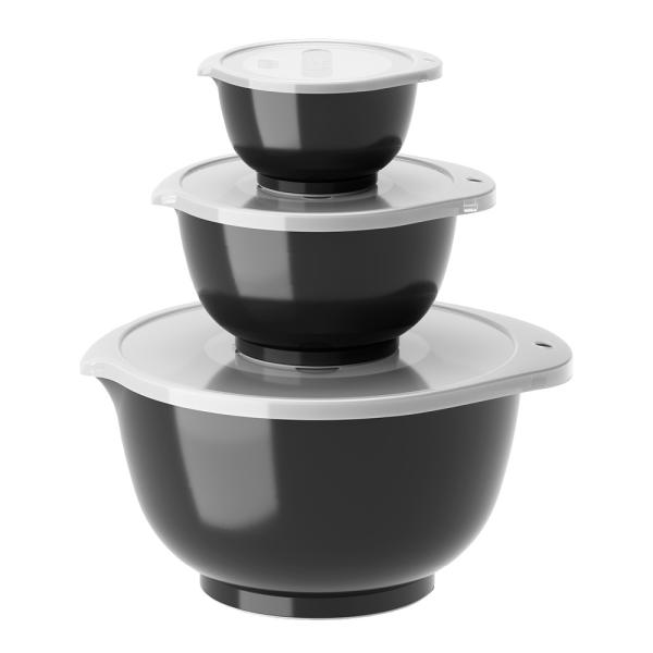 Rosti Margrethe Skålset 0,25 + 0,75 + 3 L Svart