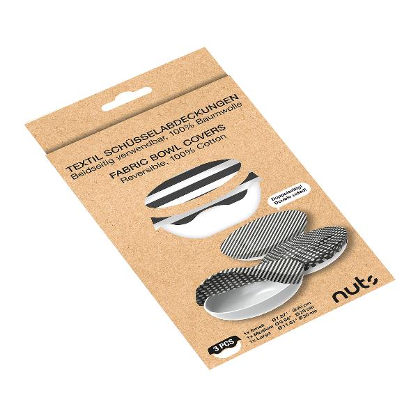 Överdrag 3-pack Svart/Vit