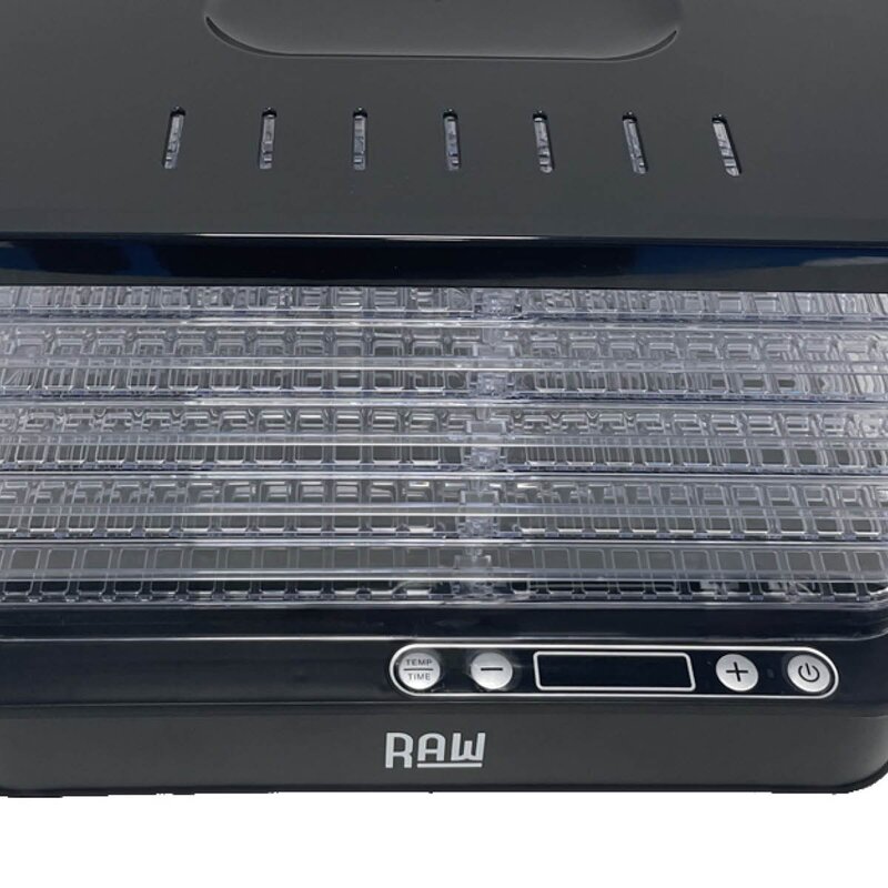 RAW Dehydrator med 6 hyllor RAWDH6 svart