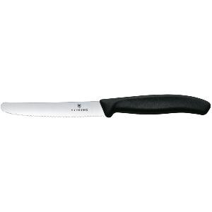 Victorinox Swiss Classic tomatkniv / bordskniv 11 cm svart