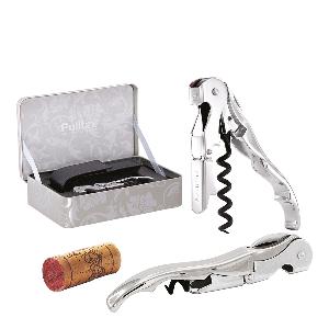 Pulltex Pulltaps Classic Vinöppnare med hölster Rostfri