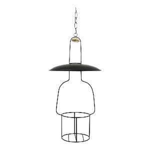 Strömshaga Hängställning till Fotogenlampa Rak Stor Svart