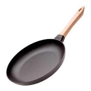 Staub Stekpanna 28 cm Trähandtag