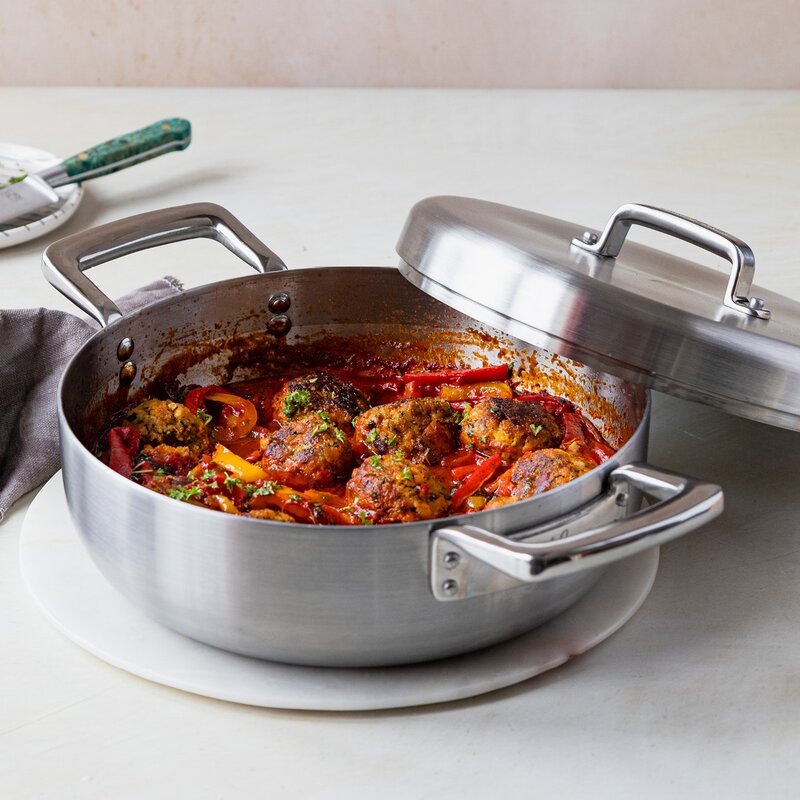 Samuel Groves Classic Stainless serveringspanna med lock 28 cm 3 L urban 