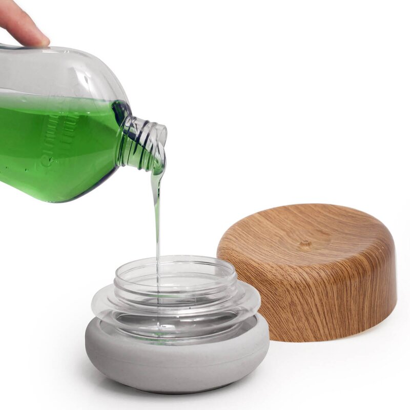 Bosign Do-Dish diskmedelspump 11 cm ljust trä/ljusgrå