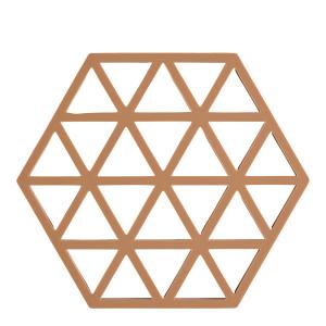 Zone Triangles Grytunderlägg 16 cm Light Terracotta