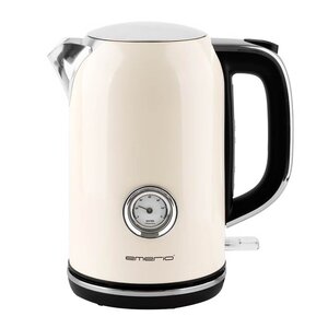EMERIO Retro vattenkokare 1,7?L beige