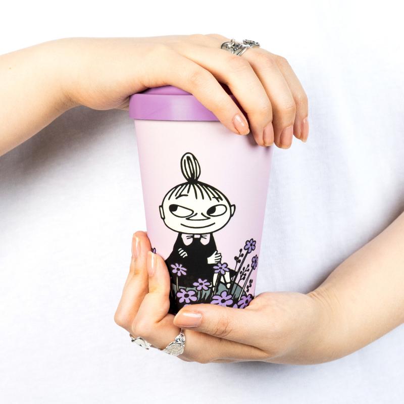Nordicbuddies Mumin take away mugg 45 cl Lilla My på sommaren lila