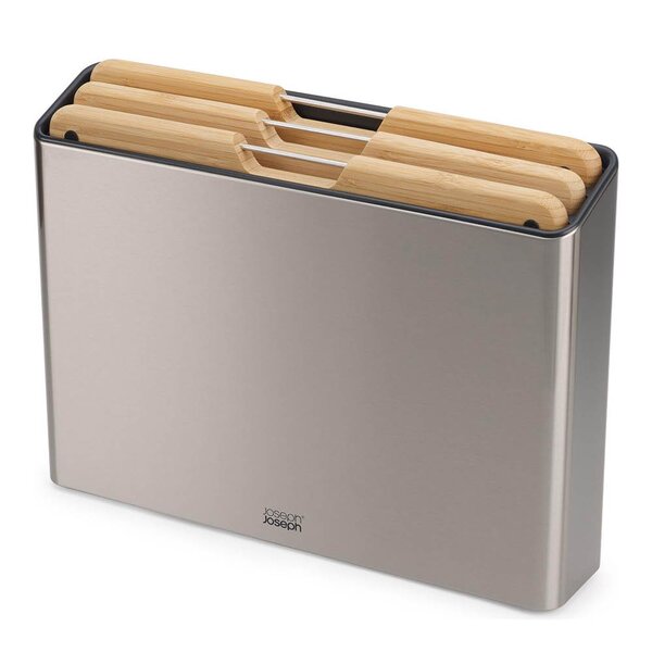 Joseph Joseph Folio skärbräda i bambu 34x24 cm 3-pack