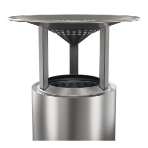 Solo Stove Mesa xl värmespridare silver