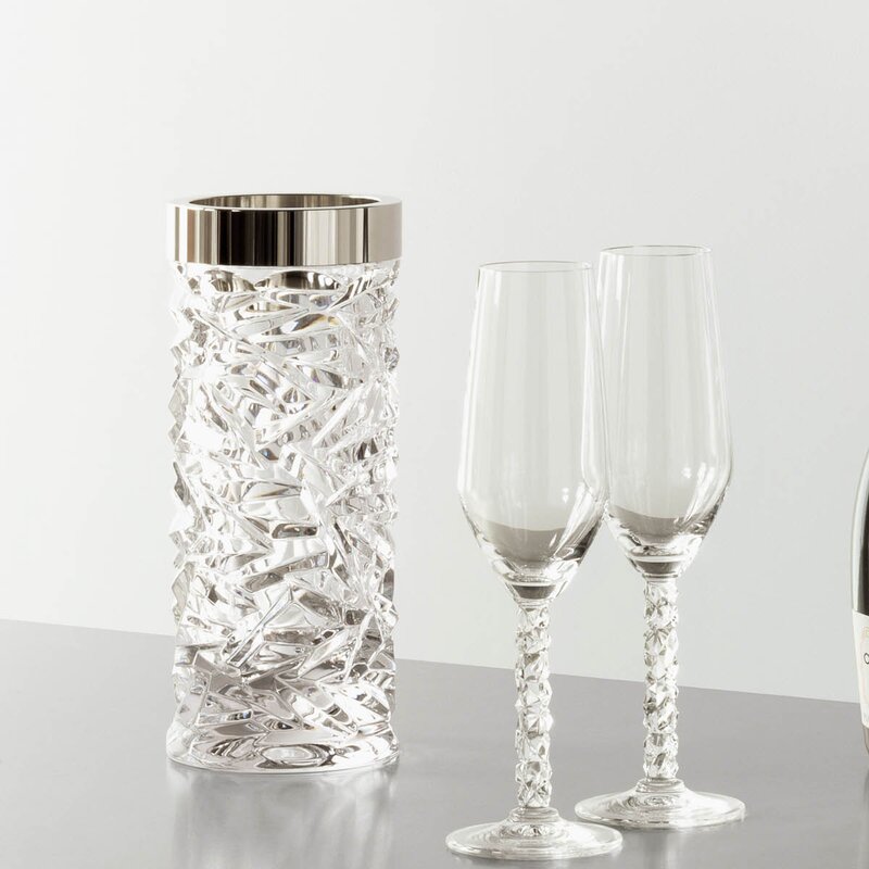 Orrefors Carat Champagneglas 2-pack
