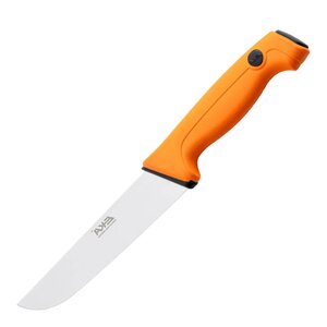 EKA Pro slaktkniv med brett blad 18 cm orange