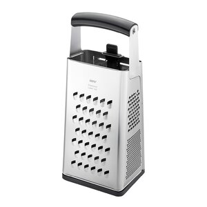 Gefu V-Cut 7-i-1 rivjärn 12 cm stål/svart