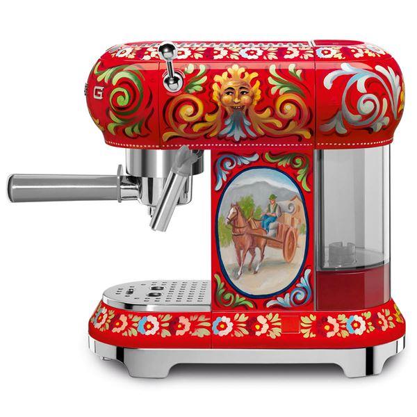 SMEG, espressomaskin ECF01 Dolce&Gabbana