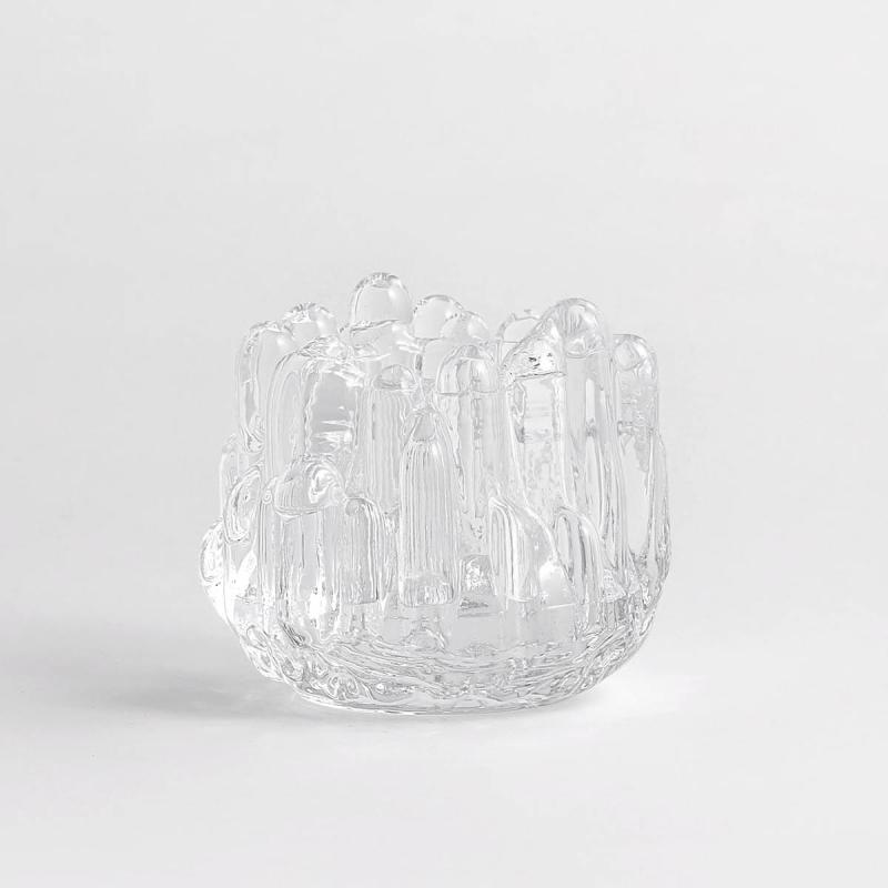 Kosta Boda Polar Ljuslykta mini 8,5x9,5 cm Klar