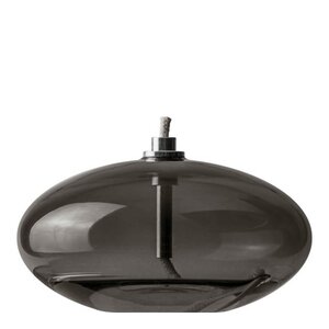 Mette Ditmer Aura oljelampa 6x10,5 cm smoke grey
