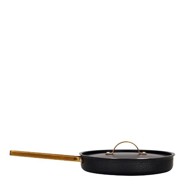 Traktörpanna med Lock 28 cm
