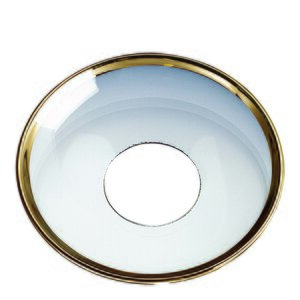 Nybro Crystal Ljusmanschett 6,5 cm Klar/Guldkant