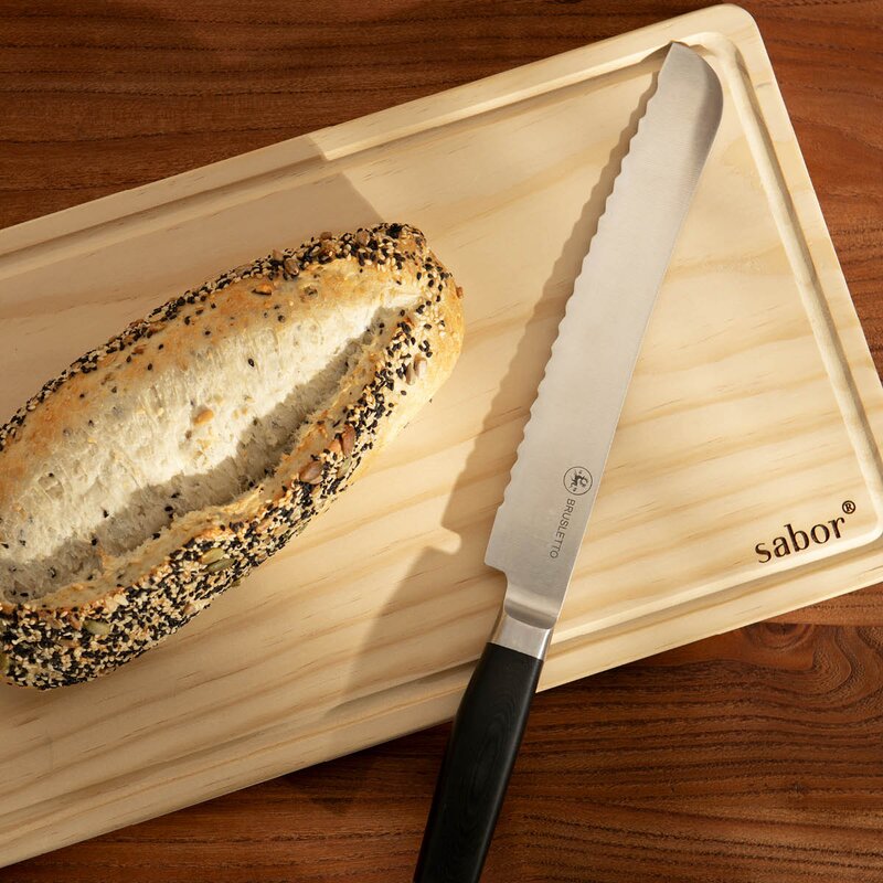 Sabor Trevig skärbräda med blodränna 45x24,5 cm accoya