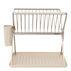 Brabantia SinkSide hopfällbart diskställ 37x33 cm soft beige