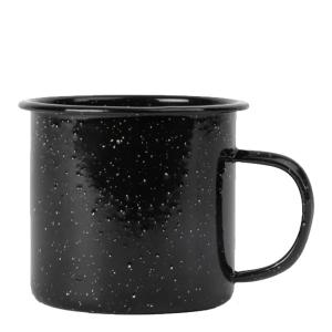 Sagaform Doris Emaljmugg 38 cl Svart