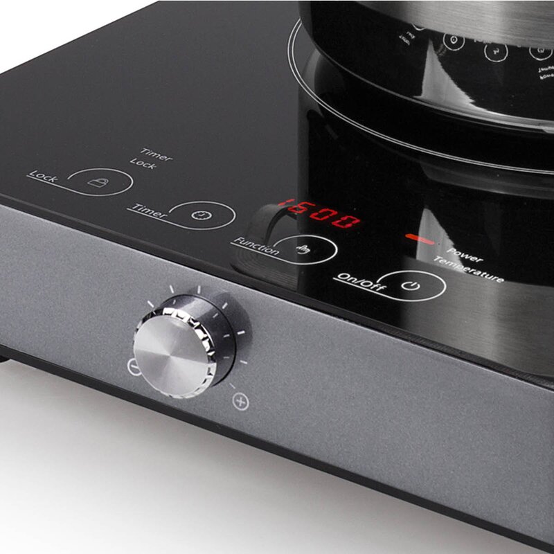 PRINCESS Digital induktionshäll 303011 enkel 62x42 cm