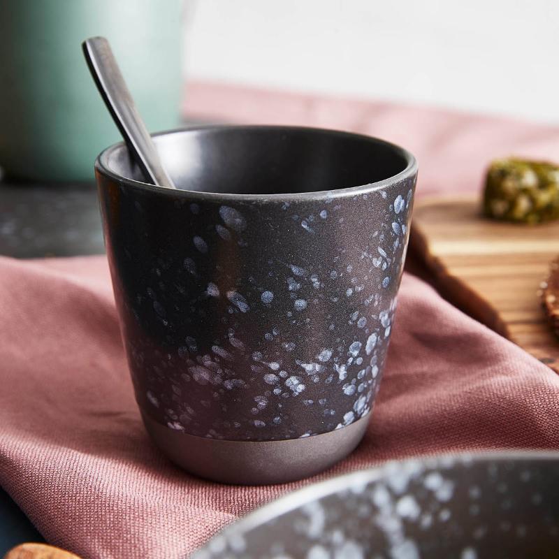 Aida Raw Mugg utan öra 30 cl Spotted Black