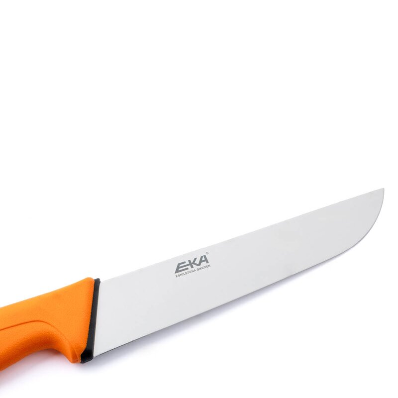 EKA Pro slaktkniv med brett blad 20 cm orange