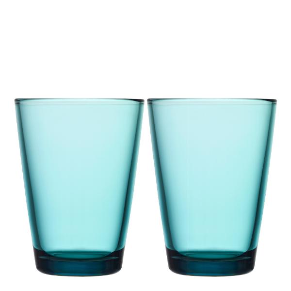 Kartio Glas 40 cl 2-pack Havsblå