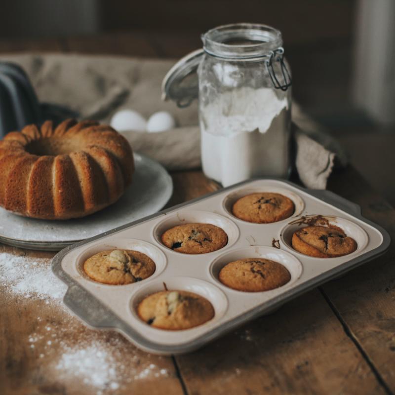 Dorre Cookie Muffinsform 6 för muffins 37x22,5 cm Silikon