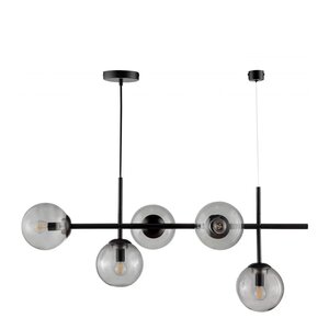 Dyberg Larsen COMO pendellampa 39 cm smoke/svart