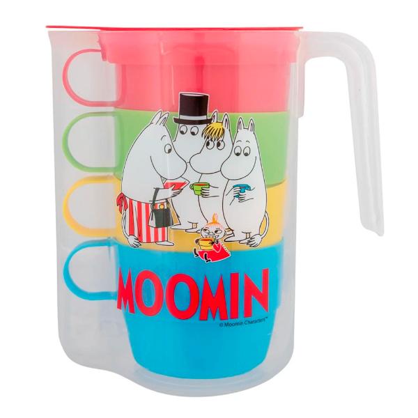 by Martinex Mumin Picknick Kanna och Mugg 4 delar