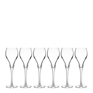 Stiernholm Bubbles champagneglas 16 cl 6-pack klar