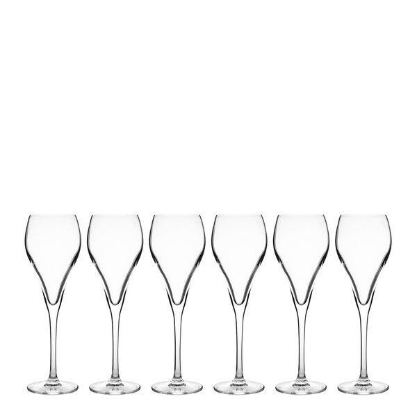 Stiernholm Bubbles champagneglas 16 cl 6-pack klar