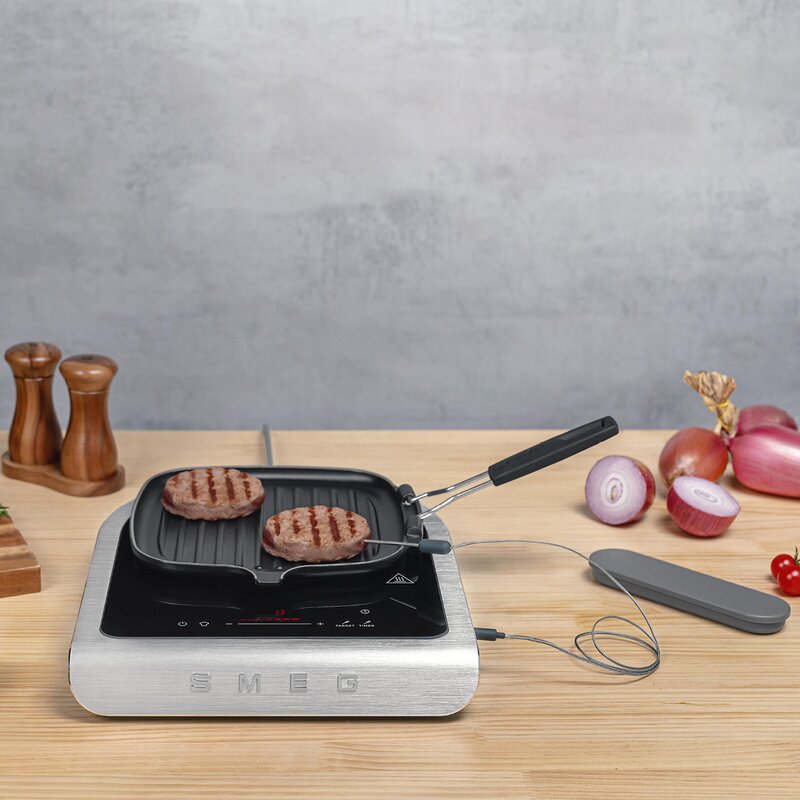 SMEG Collezione induktionsplatta 2100W PIC01 vit