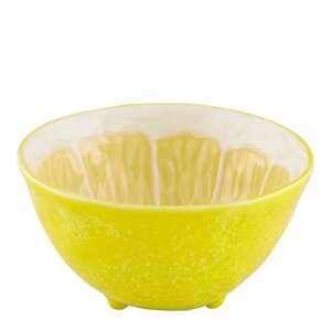Bordallo Pinheiro Citron skål 15 cm citrongul