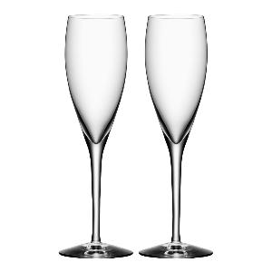 Orrefors More Champagneglas 18 cl 2-pack