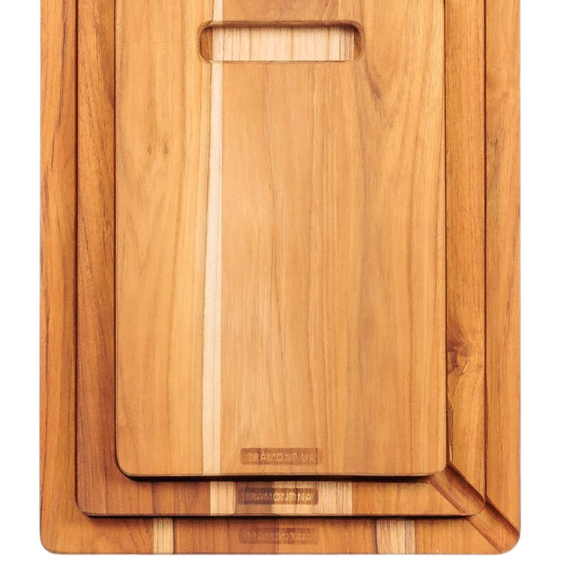 Tramontina Skärbräda 3 delar natur