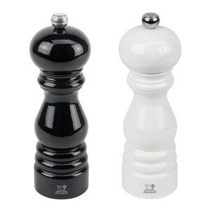 Peugeot Paris Duo Salt- och pepparset 18 cm Svart/Vit