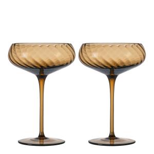 ByOn Opacity champagnekupa 30 cl 2-pack brun