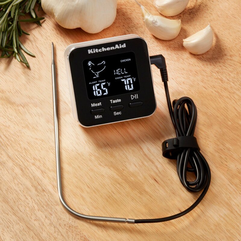 KitchenAid Core digital stektermometer svart