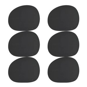 Aida RAW bordstablett silikon 41×33,5 cm 6-pack svart