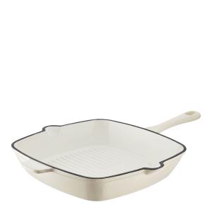 Barbary&Oak Grillpanna Gjutjärn 26 cm Creme