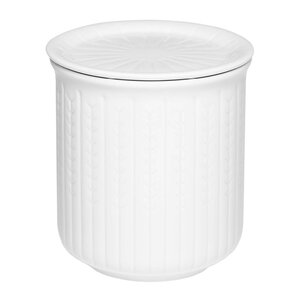 Rörstrand Swedish Grace burk S 0,3 L snö/vit