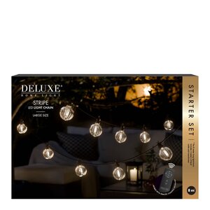 DeluxeHomeart LED Ljusslinga starter set large 8 m stripe