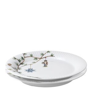 Kähler Hammershøi Christmas tallrik 27 cm 2-pack vit