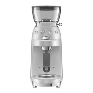 SMEG Kaffekvarn CGF02 borstad aluminium