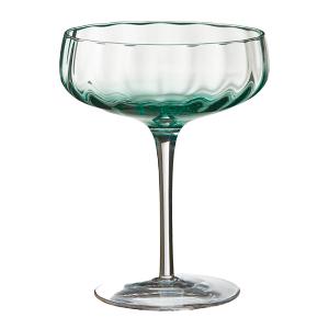Aida Søholm Sonja Champagne/cocktail glas 30 cl Grön
